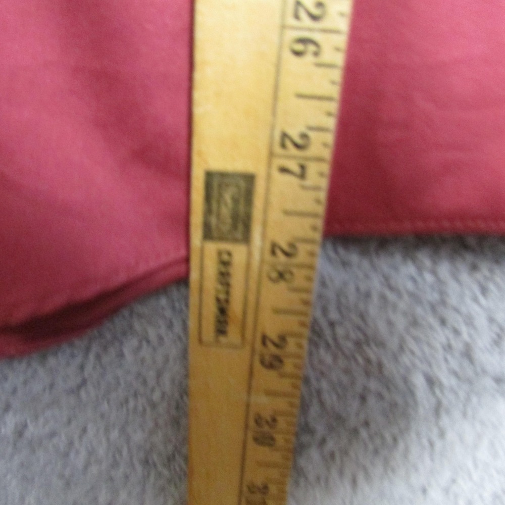 Geoffrey Beene Shirt Mens XL 17 34/35 Pink Fitted Dress Long Sleeve Button Front - Picture 7 of 9